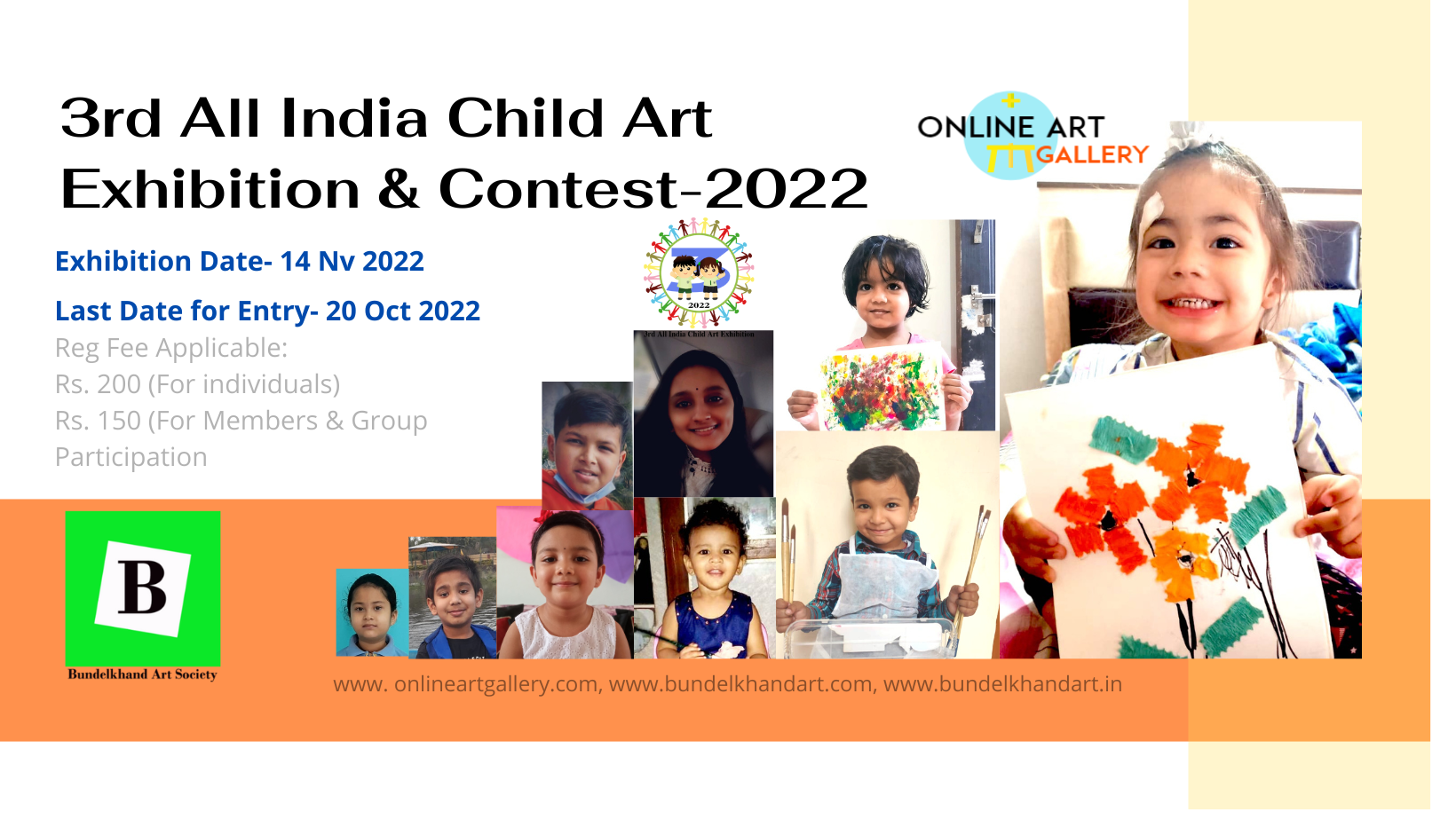 All India Child Art Exhibition on Children Day - Online Art Gallery